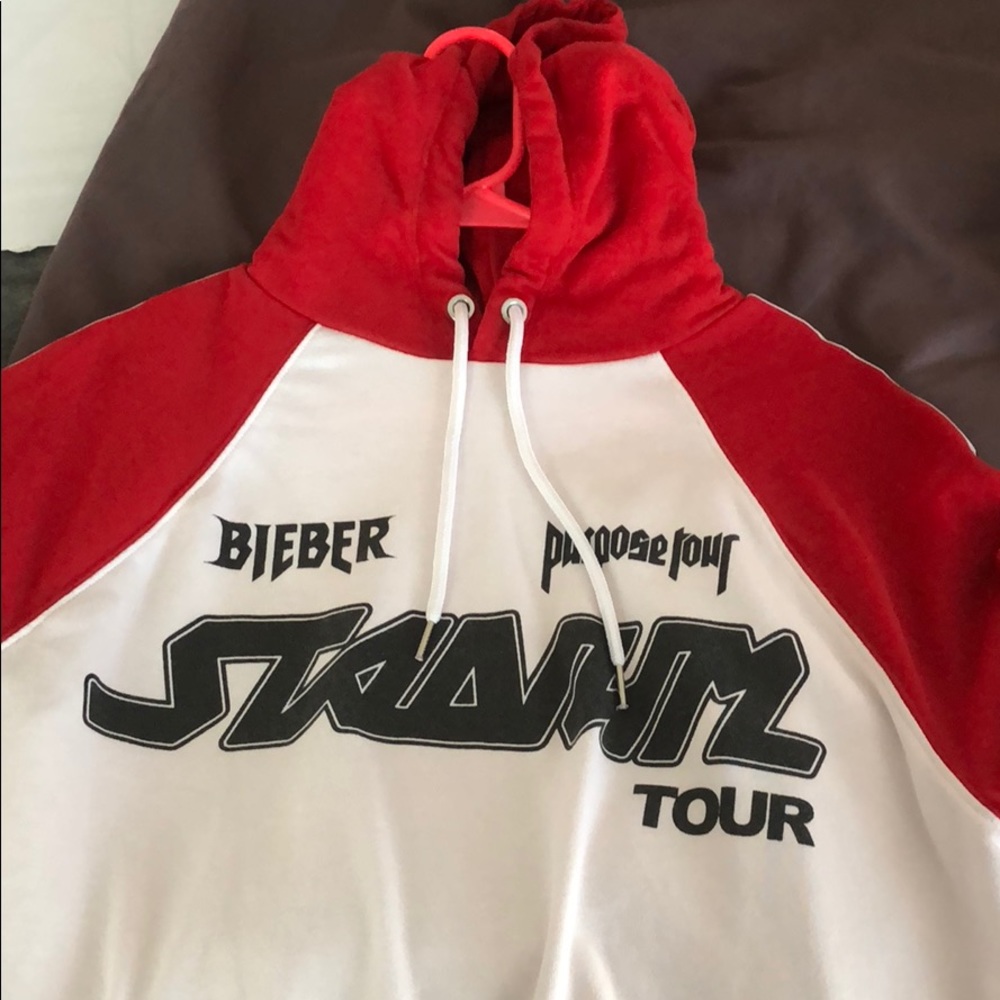 Justin Bieber purpose tour hoodie